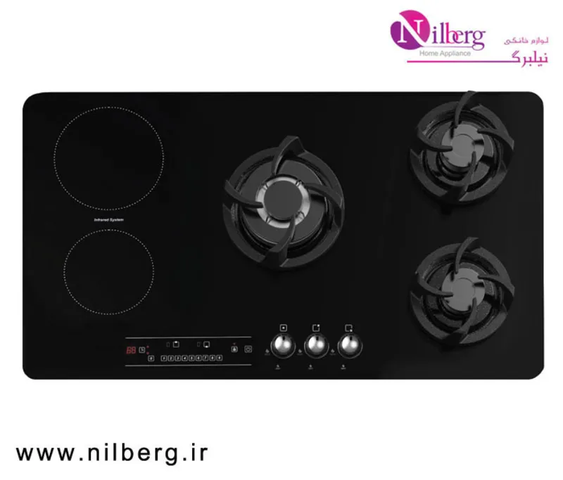 گاز صفحه ای پنج شعله آلتون مدل C511E gallery0