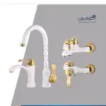 شیرالات گوهران مدل دنیز سفید طلایی thumb 1